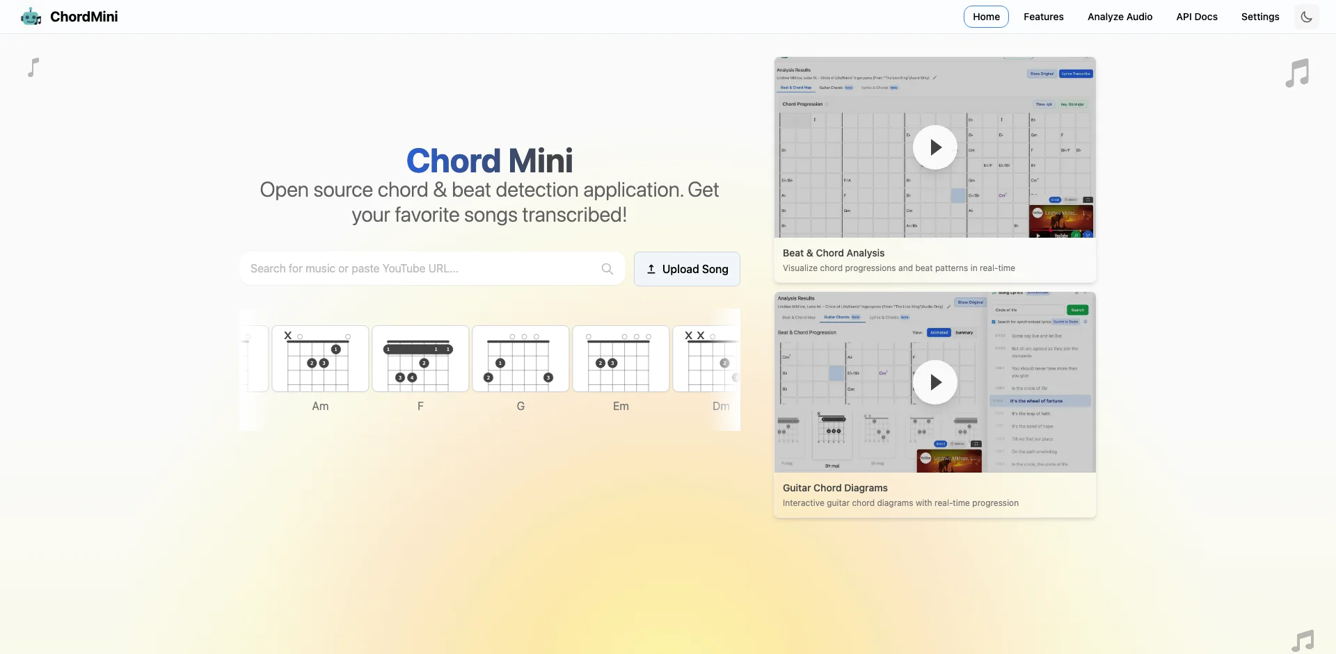 Chord Mini