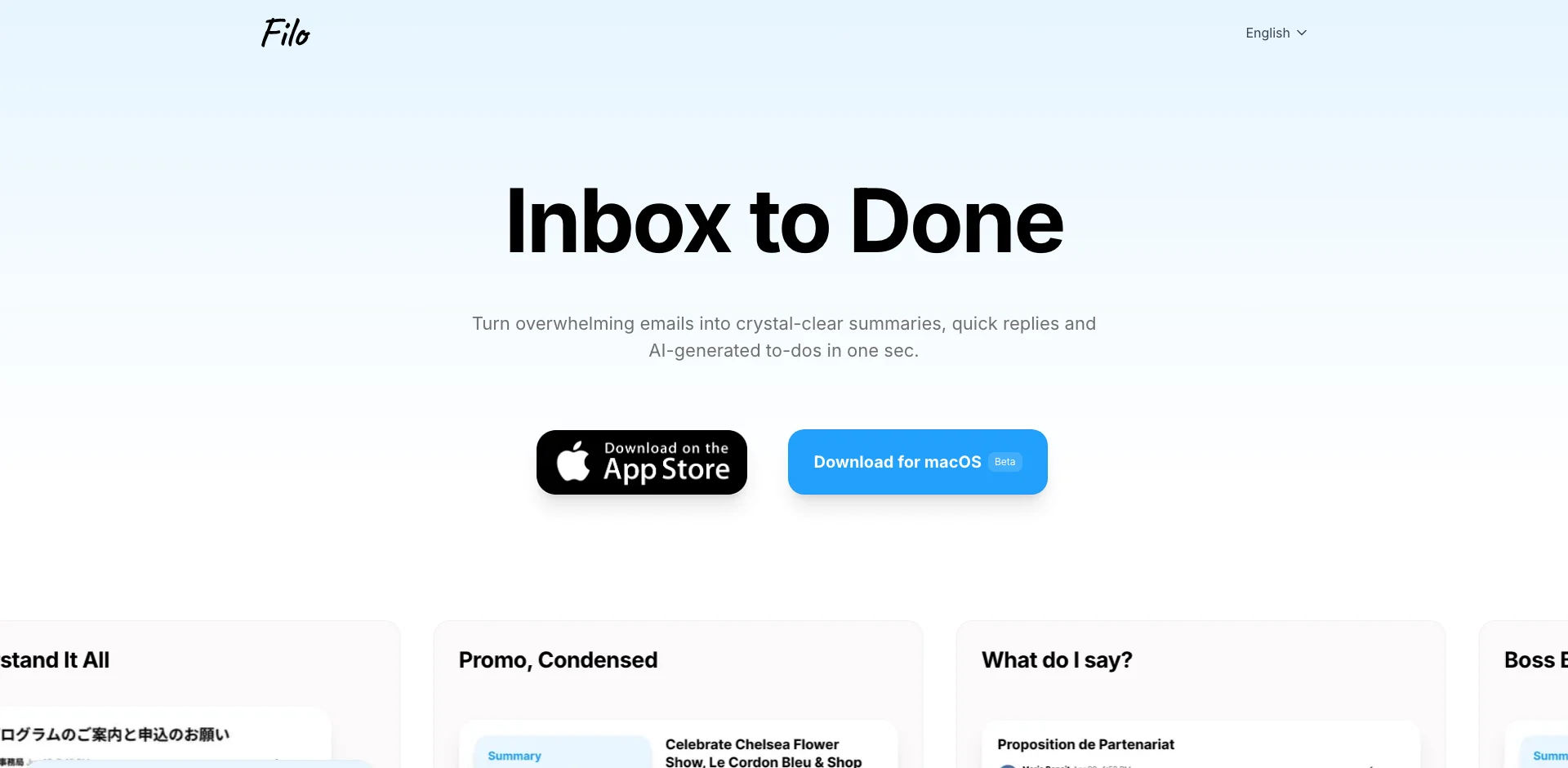 Filo Mail for  macOS
