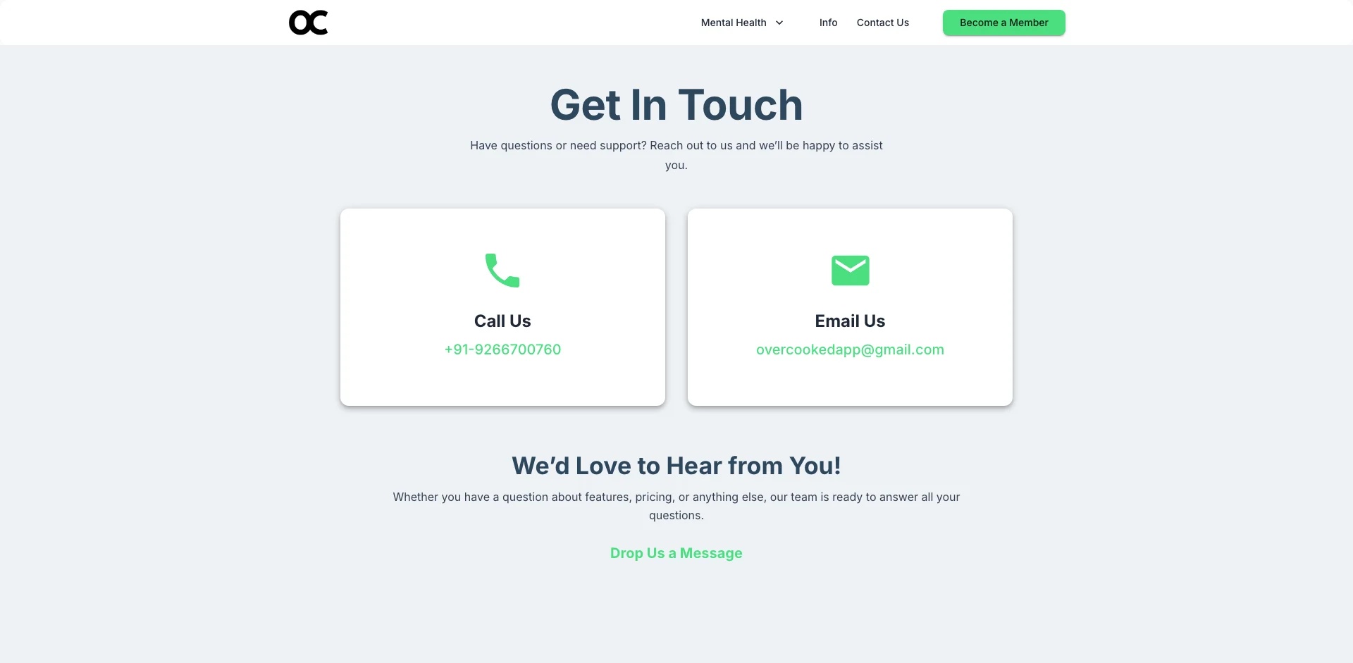 Overcooked: Relationship Wellness App