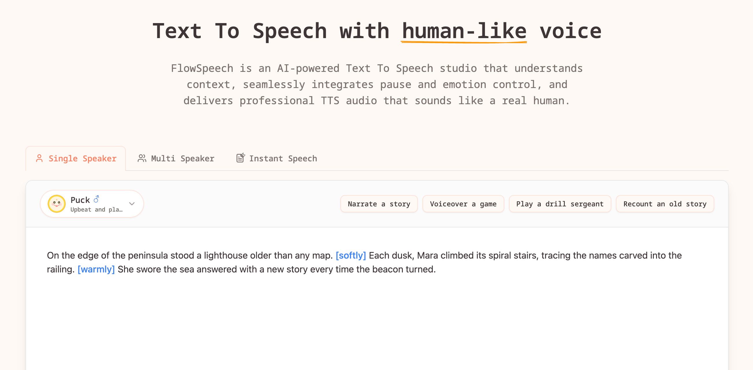  FlowSpeech