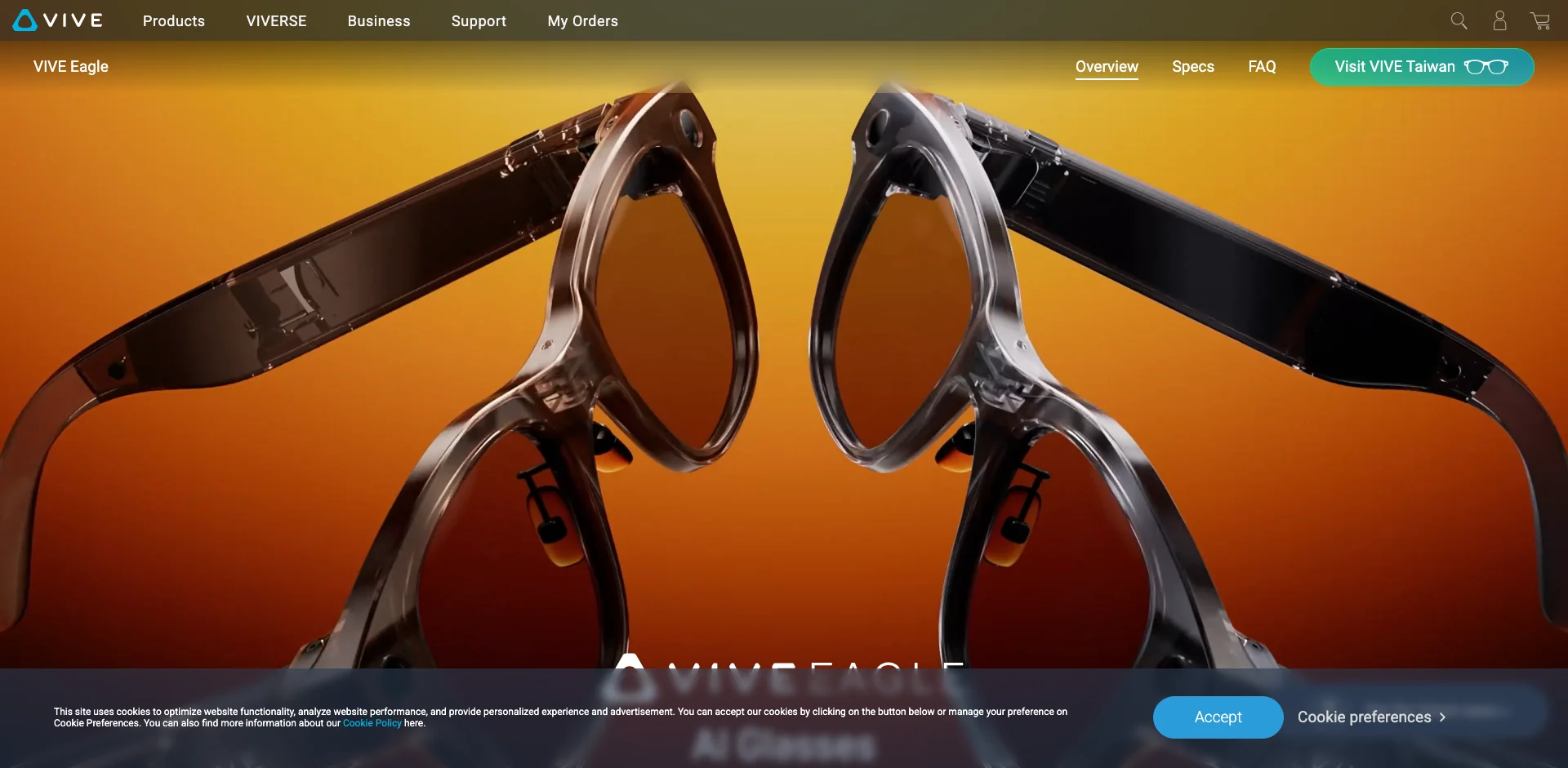 VIVE Eagle AI Glasses