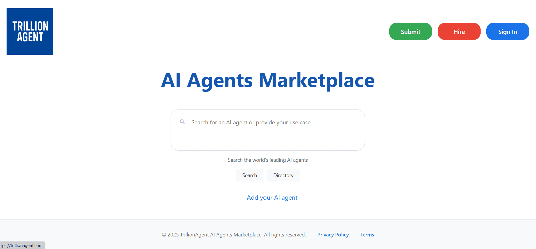 AI Agents Marketplace